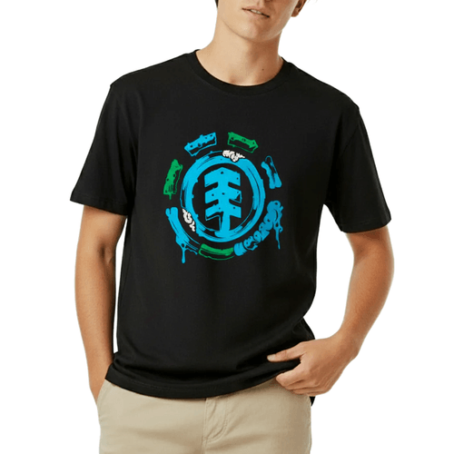 Camiseta Infantil Element Rolling Dead PRETO-E471T0922- -1-